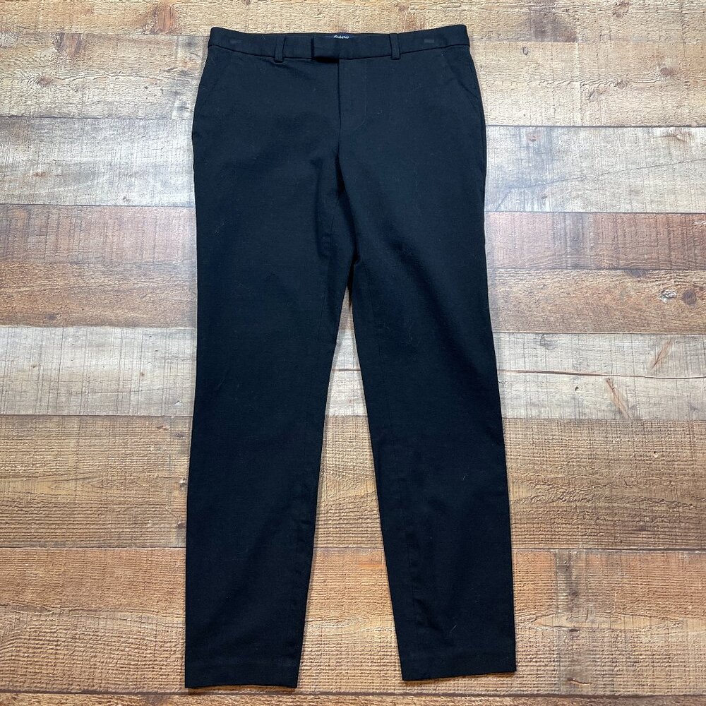 Madewell Straight Leg Black Dress Pants size 4